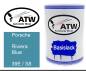 Preview: Porsche, Riviera Blue, 39E / S8: 500ml Lackdose, von ATW Autoteile West.